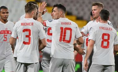 Zvicra shkatërron Bjellorusinë në ndeshjen e zhvilluar në Serbi, Xhaka njëri nga më meritorët