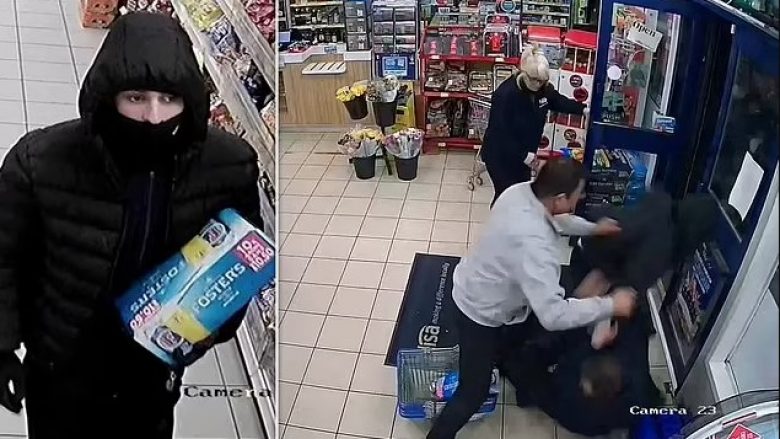Tentoi të kryej vjedhje në një dyqan në Angli, pronari 62-vjeç detyron hajnin të largohet duarthatë – e godet disa herë në kokë