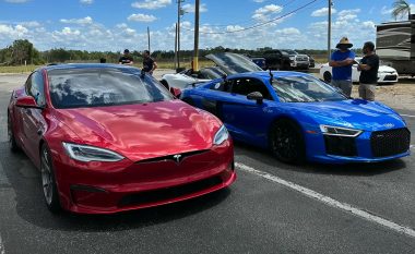 Gara mes Tesla dhe Audi, Plaid me mbi 1.300 kuaj-fuqi më i shpejtë në start sesa R8