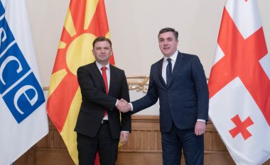 Osmani – Darçiashvili: OSBE-ja nuk do t’i kursejë përpjekjet për të përmirësuar situatën e njerëzve në Gjeorgji