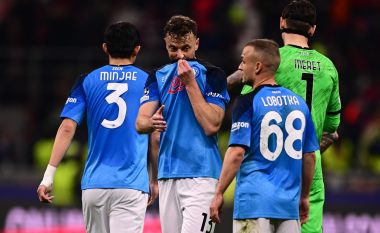 Rrahmani dhe dy yje të tjerë të Napolit u lënduan ndaj Milanit, pritet të mungojnë ndaj Juventusit