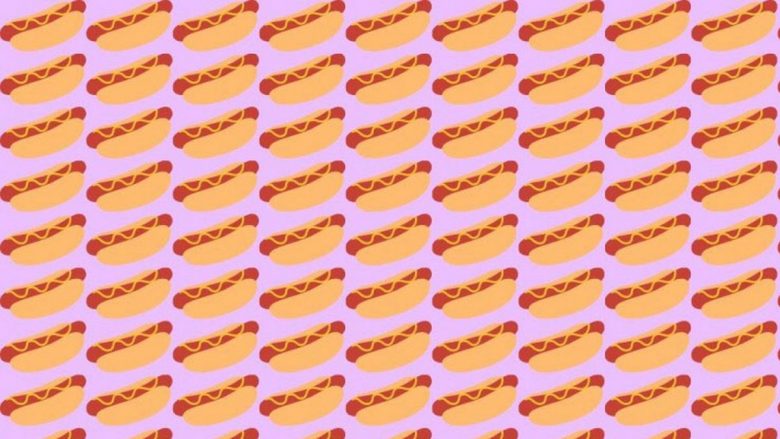 Vetëm një mendje e ‘uritur’ mund të dallojë hot-dogun e çuditshëm të fshehur në këtë enigmë brenda 12 sekondave