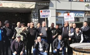 Edhe qytetarë nga Shqipëria marrin pjesë në marshin në mbështeje të UÇK-së