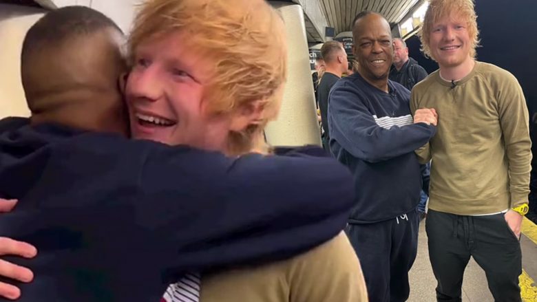 Ed Sheeran befasoi një person që këndon në një stacion të metrosë në New York