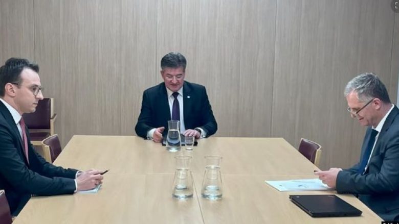 Ripërserit Lajçak: Me Bislimin dhe Petkoviqin u dakorduam për zbatim të menjëhershëm të marrëveshjes