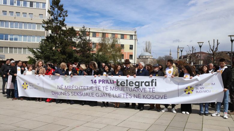 Marsh në Prishtinë në mbështetje të të mbijetuarve të dhunës seksuale gjatë luftës