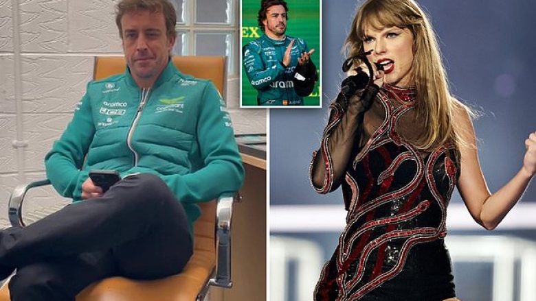 Legjenda e Formula 1, Fernando Alonso nxit thashethemet për një lidhje me Taylor Swiftin