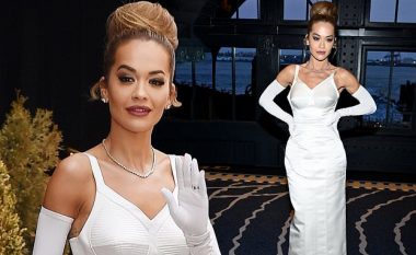 Rita Ora shkëlqen me fustanin e bardhë në The Prince's Trust Global Gala 2023