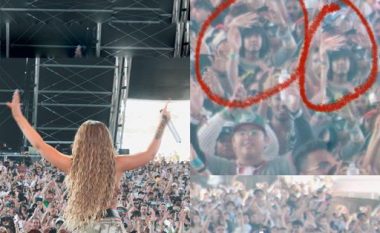 Këngëtarja Latto dyshohet se përdori ‘photoshop’ për të rritur audiencën e saj në festivalin “Coachella”