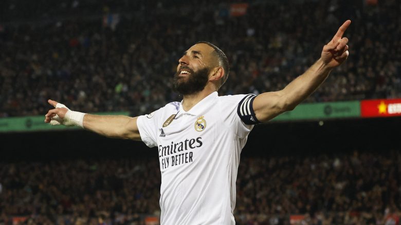 Real Madridi shkatërron Barcelonën në El Clasico dhe kalon në finale – Karim Benzema shënoi het-trik