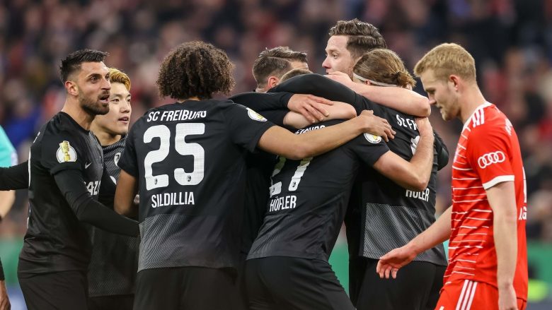 Freiburg shokon Bayern Munichun në kohën shtesë dhe kalon në gjysmëfinale