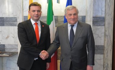 Osmani-Tajani: Fokusi i shtuar i Italisë në Ballkan është më se i mirëpritur