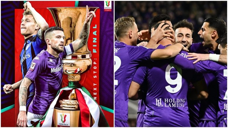 Fiorentina i bashkohet Interit në finalen e Kupës së Italisë