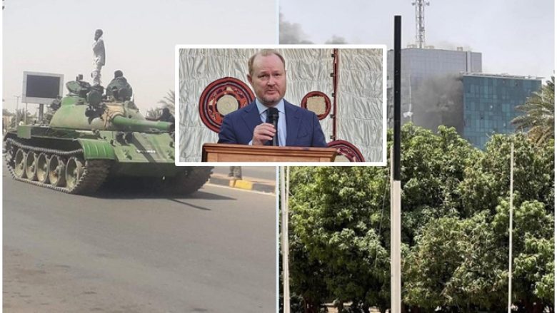 Ambasadori amerikan u detyrua të strehohet pasi luftimet shpërthyen në kryeqytetin e Sudanit
