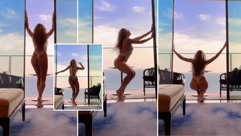 Ledina Çelo ngacmon imagjinatën e ndjekësve me një vallëzim provokues nga Dubai