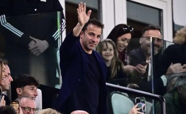 Del Piero kthehet në Allianz Stadium për ndeshjen Juventus-Inter në Kupën e Italisë