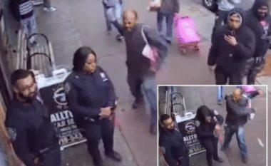 Burri godet me shishe në kokë policen në New York
