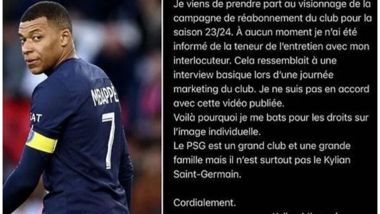 Mbappe sulmoi ashpër PSG-në pas videos së publikuar: Klubi nuk është Kylian Saint-Germain