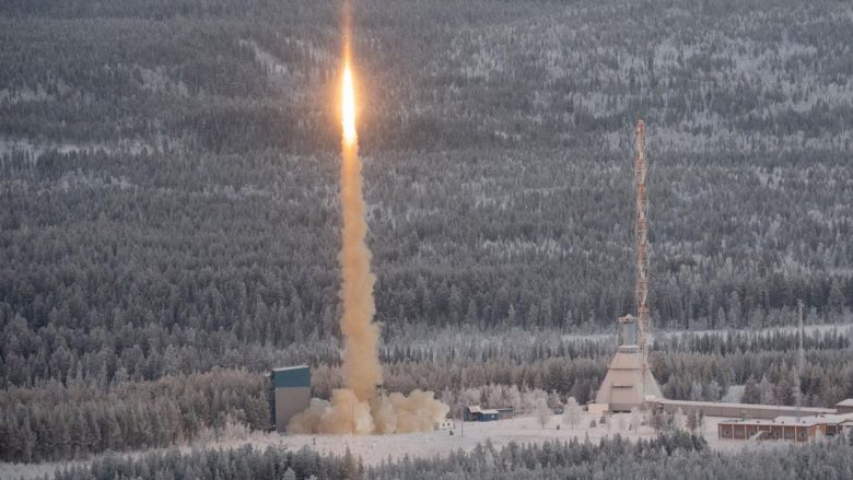Suedia lëshon një raketë kërkimore, ajo aksidentalisht bie në Norvegji