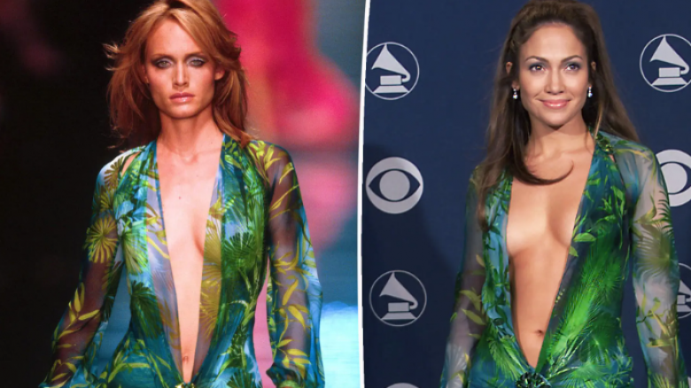 Modelja Amber Valletta flet për fustanin ikonik të ‘Versace’: E kam veshur unë para Jennifer Lopezit