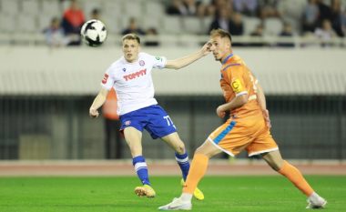 Emir Sahiti shënon super gol në fitoren e Hajduk Split