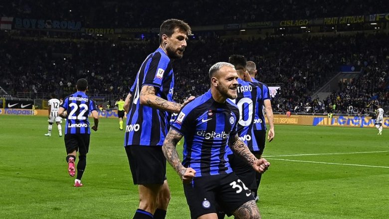 Interi kalon në finale të Kupës së Italisë, vendos goli i Dimarcos