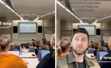 Profesori i marketingut në Kaliforni iu tha studentëve se nëse arrijnë një milion shikime në një video në TikTok do të anulojë provimet përfundimtare