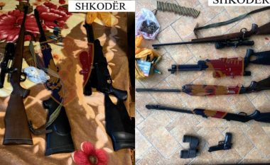 Snajper, pushkë e municion, sekuestrohet arsenal armësh në Shkodër