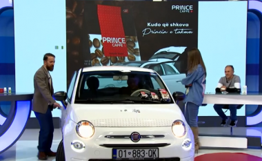 Prince Caffe shpërblen Xhemil Skenderin me veturë “Fiat 500”