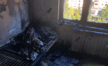 Zjarri në spitalin e Shkodrës, pamje nga vendi i ngjarjes