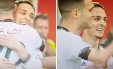 Antony nuk mund ta shoh me sy Maguiren – kamerat kapën reagimin e tij derisa festonte golin