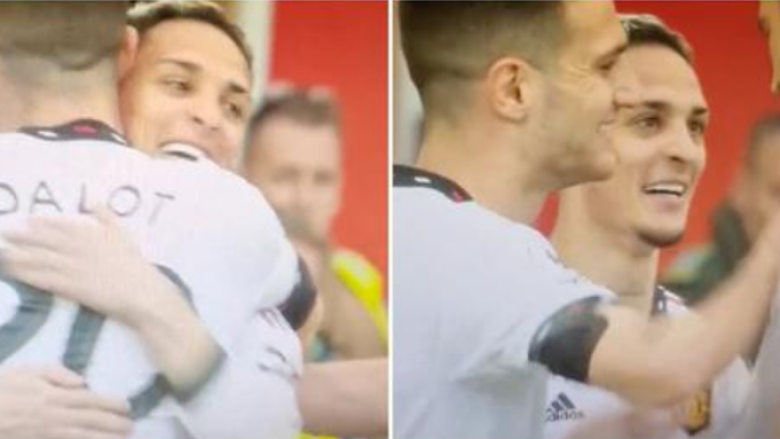 Antony nuk mund ta shoh me sy Maguiren – kamerat kapën reagimin e tij derisa festonte golin