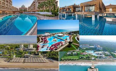 Top pesë hotele luksoze në Belek të Turqisë