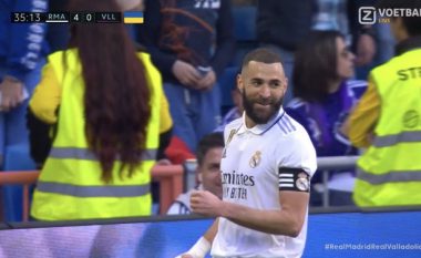 Vetëm shtatë minuta i dashtën Benzemas për të shënuar het-trik: Reali po e shkatërron Valladolidin