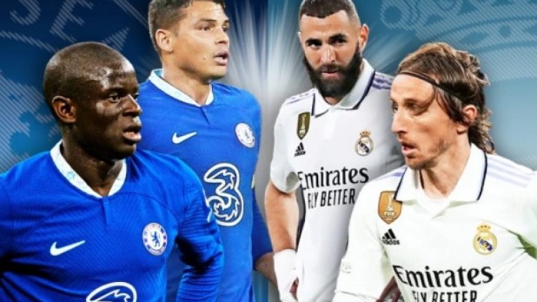 Chelsea – Real Madrid: Statistika, analizë, formacionet e mundshme dhe parashikim i çerekfinales së Ligës së Kampionëve