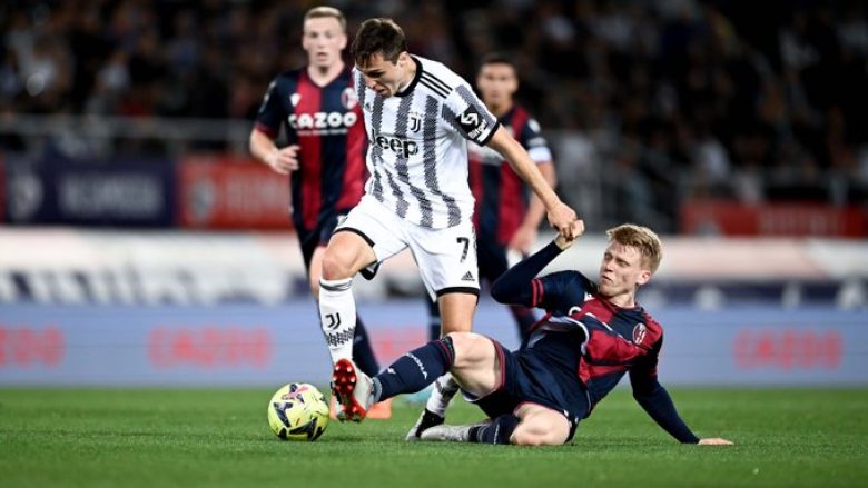 Zhgënjen Juventusi, ndalet nga Bologna