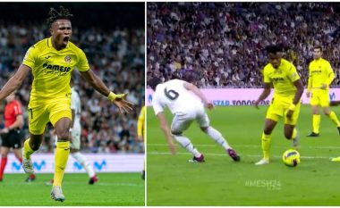 Chukwueze ishte i papërmbajtshëm ndaj Real Madridit, ylli i Villarrealit shënoi dy supergola – Nacho ‘viktima’ e tij