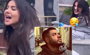 Noizy i reagon ashpër Megi Pojanit pas videos ku shfaqej duke u tallur pranë varrit të një familjari