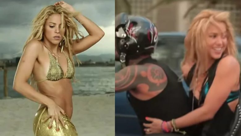 Shakira ishte gjobitur gjatë xhirimeve të një videoklipi në Barcelonë për shkelje të rregullave të qarkullimit rrugor