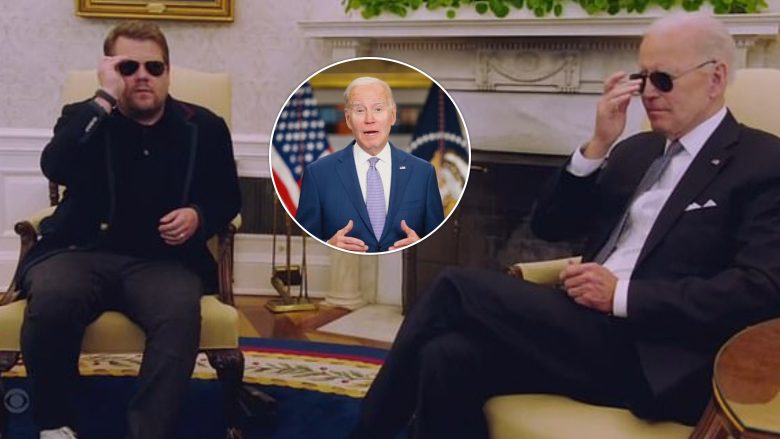 Joe Biden befason James Corden me një paraqitje në episodin e fundit të “The Late Late Show”