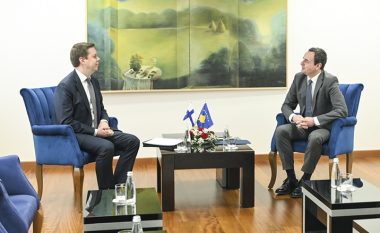 Kurti dhe ambasadori Nissinen flasin për themelimin e Odës Ekonomike Nordike në Kosovë