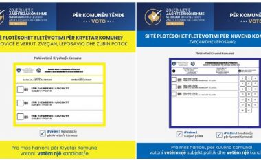 KQZ publikon fletëvotimet për zgjedhjet në veri