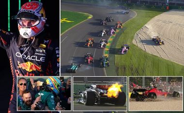 Verstappen fiton garën e ‘çmendur’ të Melbourne Grand Prix