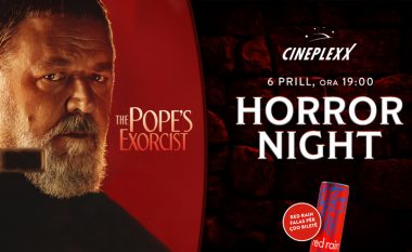 Horrori i frikshëm “The Pope’s Exorcist” arrin në Cineplexx me eventin Horror Night!