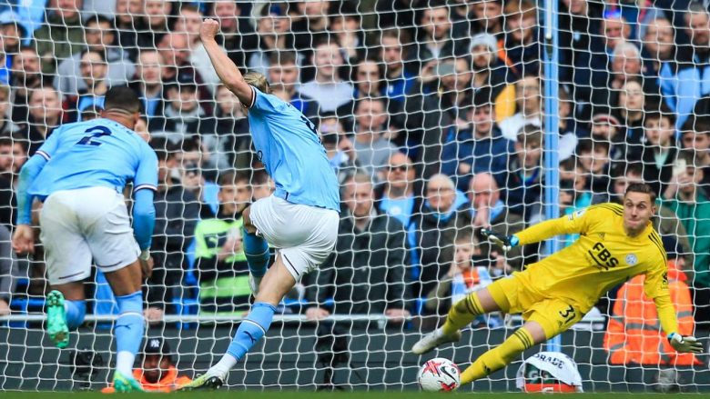 Notat e lojtarëve: Man City 3-1 Leicester City – Shkëlqen Haaland