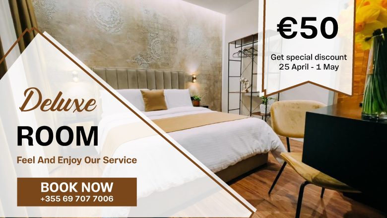 Një dhomë Deluxe në Hotelin Imperator për vetëm 50 euro në nata!