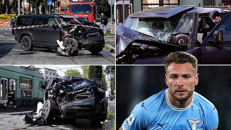 Lazio konfirmon lëndimin e Immobiles pas aksidentit të frikshëm me makinë