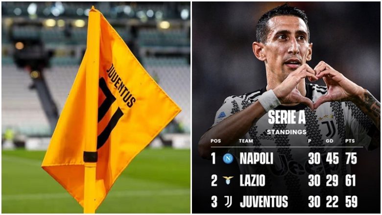 Si ndryshoi renditja në Serie A pasi Juventusit iu kthyen 15 pikët