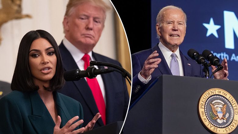 Ashtu siç kishte bërë me Trumpin, Kim Kardashian thotë se e ka telefonuar edhe Bidenin për t’i kërkuar ndihmë në drejtësinë penale – por ai nuk i është përgjigjur