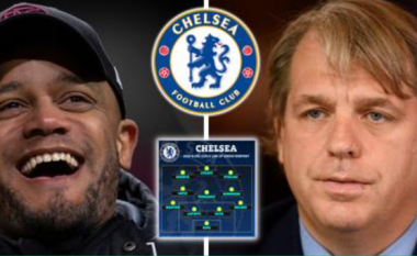 Kompany në listën e Chelseat për trajner - si mund të luajnë Blutë nën menaxhimin e belgut